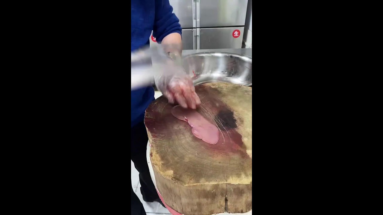 Chinese Street Food Livestream | POV Knife Technique with Real Market Sounds