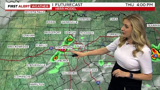 First Alert Weather: Severe weather across North Texas Thursday afternoon, evening