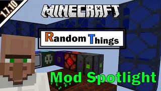 Random Things (2.1) mod Spotlight |Minecraft 1.7.10| New Dimension, Spectral armor & more
