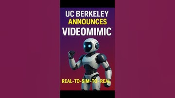 AI NEWS- Berkeley’s VideoMimic Trains Robots with YouTube Videos! 🤯🤖 #ai