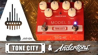 Tone City Model S - Overdrive/Distortion Pedal with Boost - YouTube