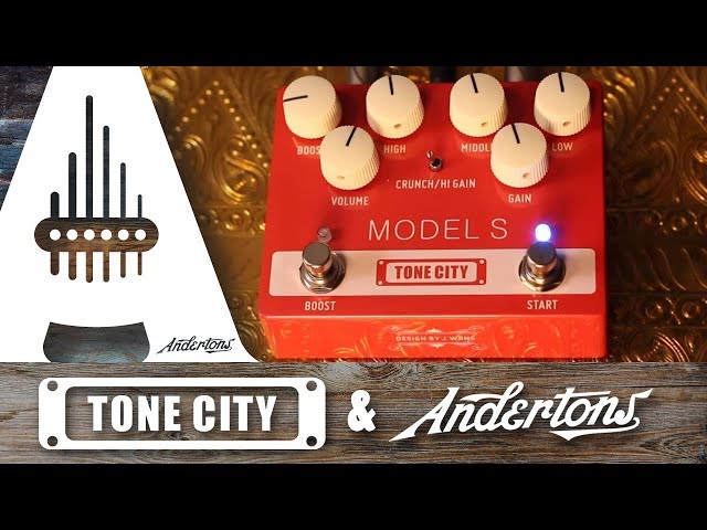 ギター TONECITY model S soldano Tone City Model S - Overdrive/Distortion Pedal with Boost - YouTube