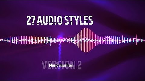 Audio Visualizer Music React 2 (After Effects template)