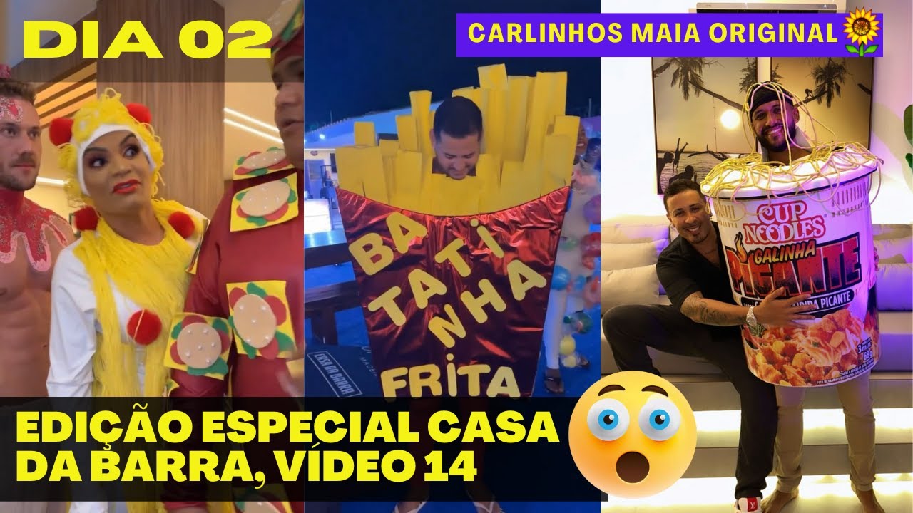 TODOS FANTASIADOS | CARLINHOS MOSTROU AS FANTASIAS DA TURMA 😲😲 | CARLINHOS MAIA 🌻