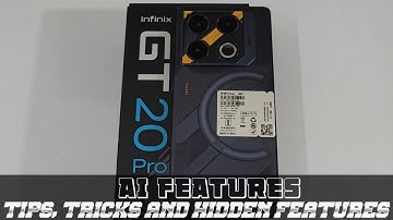 Infinix GT 20 Pro Tips Tricks and Hidden Features