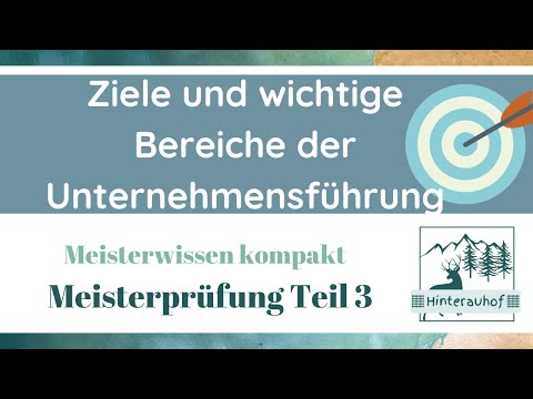 Update Meisterwissen kompakt #3 - Meisterprüfung Teil 3 - Tipp für die Prüfung - Wichtige Bereiche