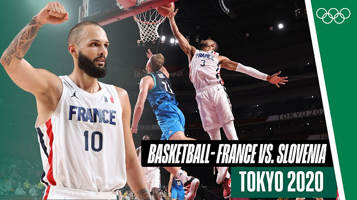 France 🇫🇷 🆚 Slovenia 🇸🇮 | Men's Basketball Semifinal | Tokyo 2020
