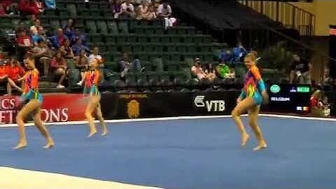 Ineke Julie Laure BEL  COMBINED WAGC Orlando 2012