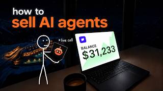 How to Sell $6,000/month AI Agents to Businesses