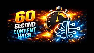 How to Have AI Create Content for You in 60 Seconds