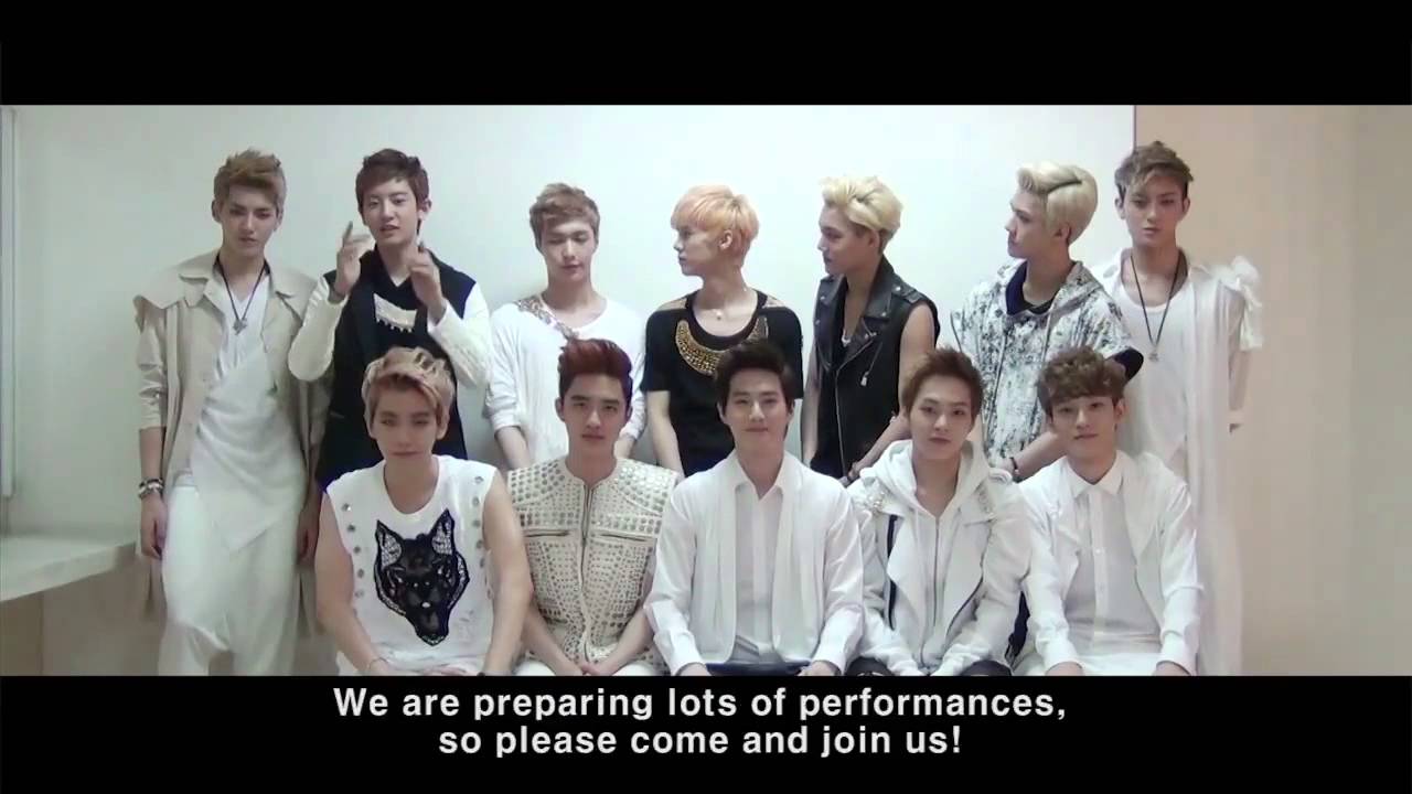 EXO Greets Malaysian Fans For MTV World Stage 2013 YouTube
