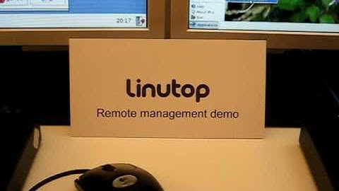 Linutop 2.4 remote management demo