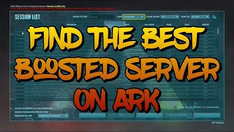How To Find A Boosted Server On Ark Survival Evolved | Console And Pc