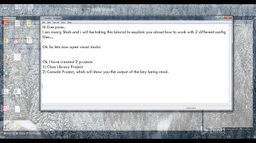 How to read config files