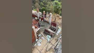 Complete video on my channel  ||Construction Steps of a House in Nepal☺️