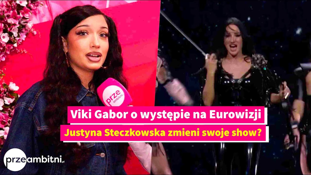 Justyna Steczkowska zmieni SHOW na EUROWIZJĘ? Viki Gabor o „asach w rękawie”