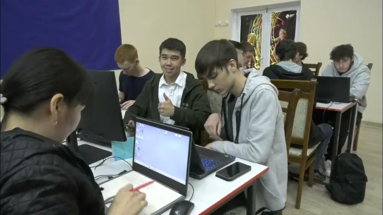 Экибастуз Новости Юные програмисты состязались в хакатон - YouTube