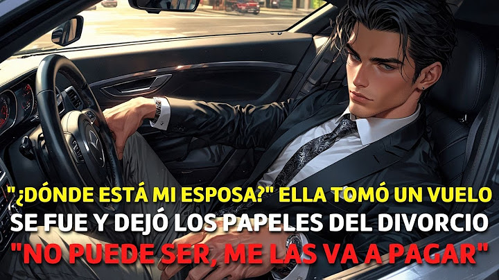 "¿Donde está mi ESPOSA?"" Mayordomo: "Ella se fue esta Mañana y le Dejó los Papeles del DIVORCIO"