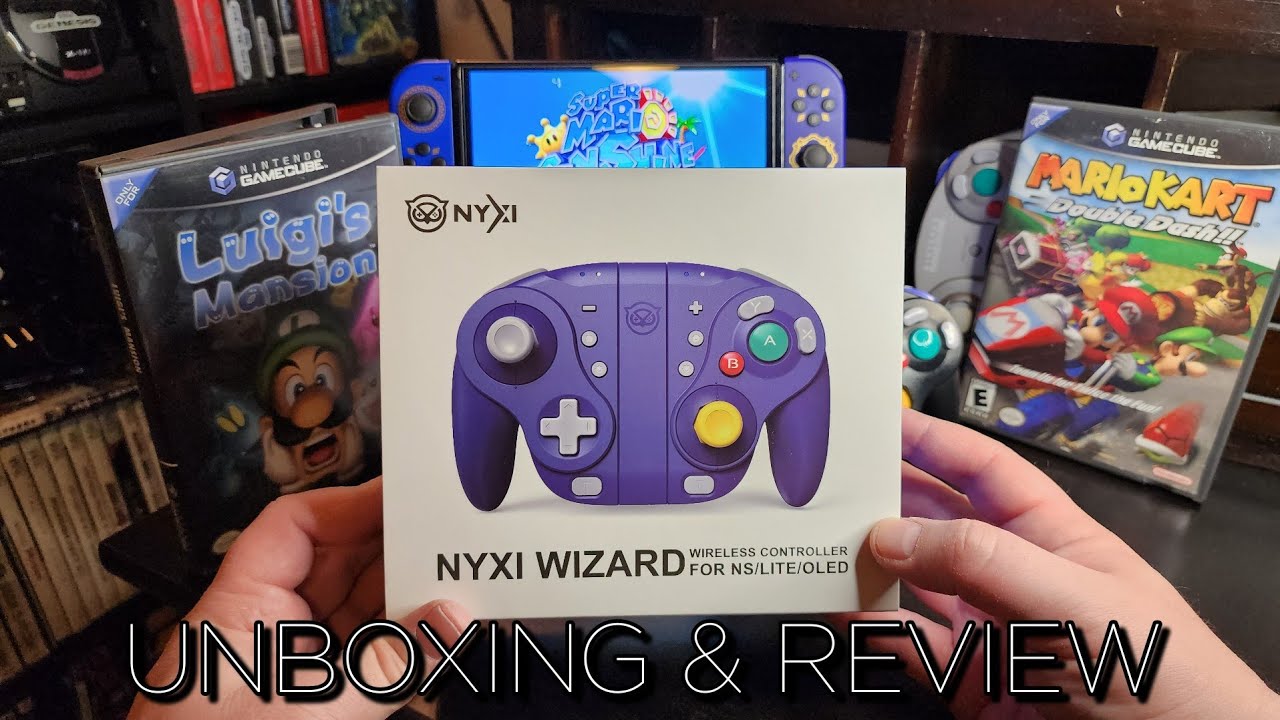 NYXI Nintendo Switch Joycons Unboxing 