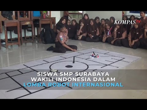 Siswa SMP Surabaya Wakili Indonesia dalam Lomba Robot Internasional