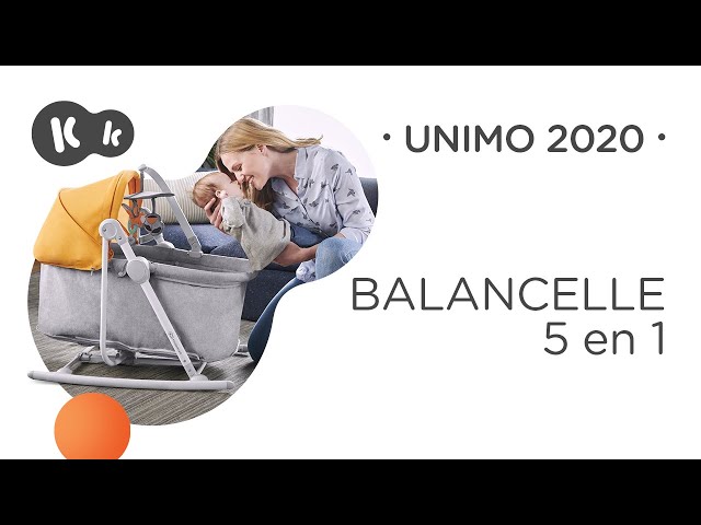 LOUNA Multifonction : BERCEAU, BALANCELLE ELECTRIQUE , TRANSAT, BEB