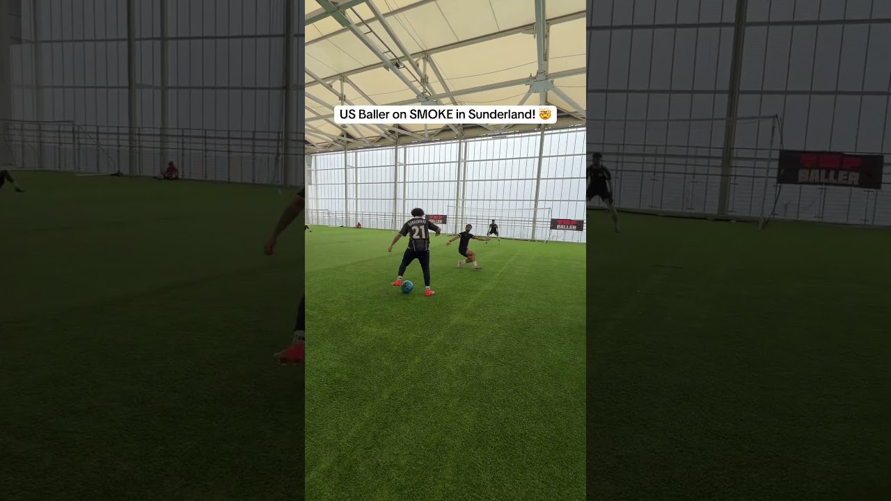 Who said US ballers can’t cook? 😭😭 #1v1 #football #sunderland #usa #baller #soccer #footballskills