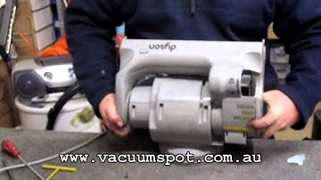 Dyson DC04 Vacuum Cleaner Motor replacement - Part II putting it back together