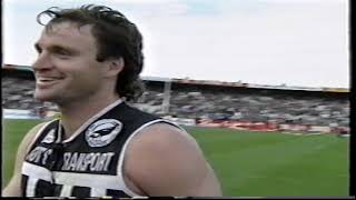 1996 Grand Final news reports and celebrations at Alberton