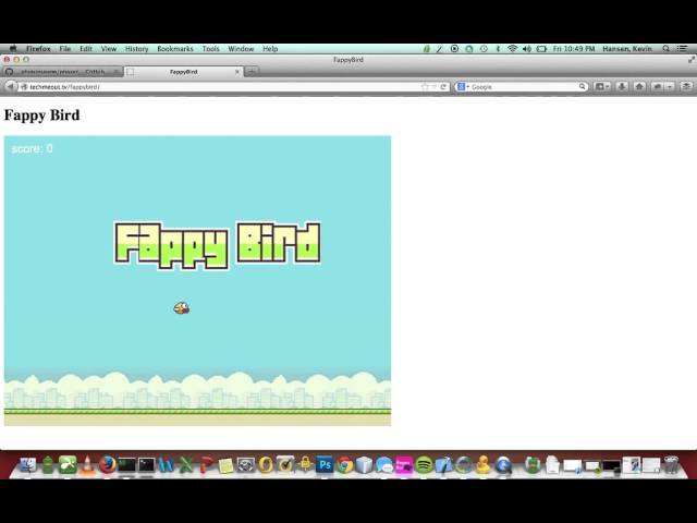 Phaser - News - Flappy Bird Tutorial: Using Phaser states