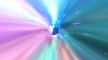 Travel through SciFi Wormhole Tunnel at Warp Speed in Galactic Space 4K UHD 60fps 1 Hour Video Loop