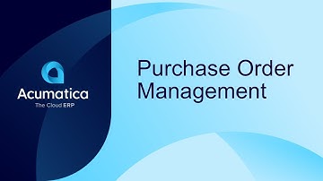 Purchase Order Management