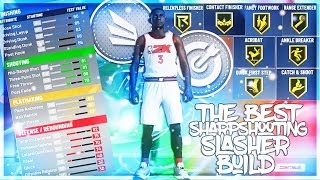 THE BEST SHARPSHOOTING SLASHER BUILD ON NBA 2K20!!! YOU WILL BE UNSTOPPABLE!!!