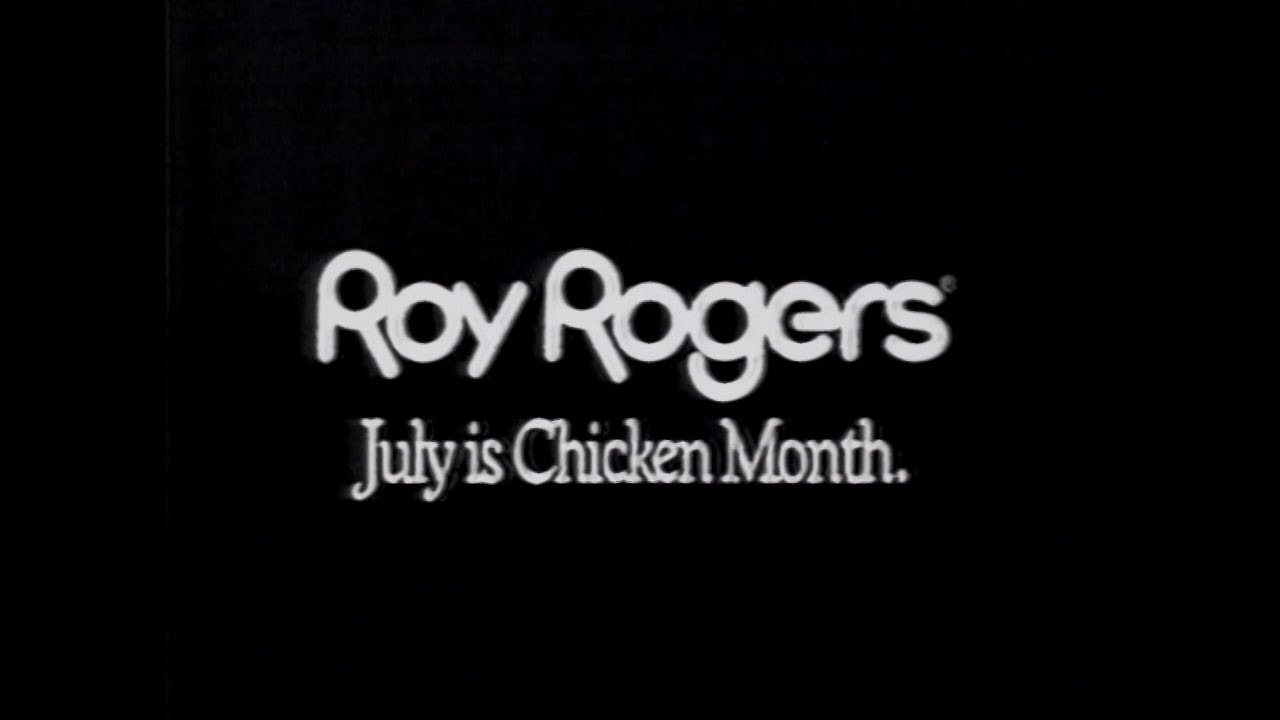 Roy Rogers' Chicken [Commercial, Circa 1988] - YouTube