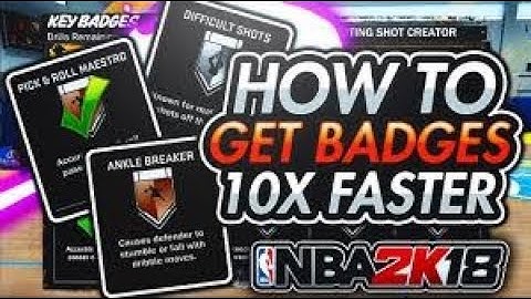 NBA2K18 HOW TO GET HALL OF FAME DIFFICULT SHOTS AND TIRELESS SCORER! ALOT OF XP TOWARDS BADGES FAST