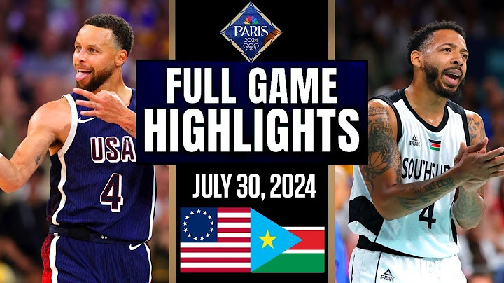 USA vs South Sudan FULL GAME Highlights | July 30, 2024 | Olympic Men’s Basketball Highlights (2K24)