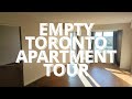 Empty Toronto Apartment Tour and Kitchener Townhouse | $2500 MONTHLY RENT | I Moved Out of Toronto