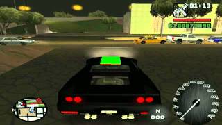 GTA San Andreas Cheetah  Green Glow Car by ATR [atharyhatta]