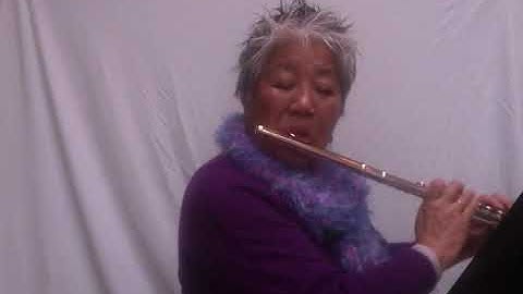 Quantz Six Duets for 2 Flutes, op. 2, p  20. Allegro di Molto