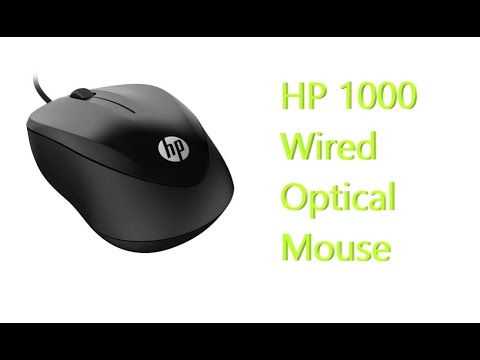 HP 1000 Wired Optical Mouse  (USB 3.0, USB 2.0, Black) | Review