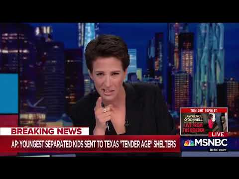 Rachel Maddow rompe a llorar al informar sobre la la deportación de inmigrantes