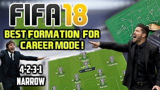 FIFA 18: BEST FORMATIONS & TACTICS FOR CAREER MODE | 4-2-3-1 | screenshot 2