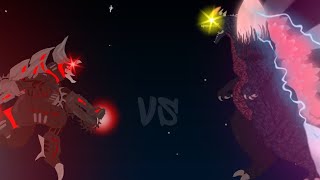 Titanus Gigan VS Spacegodzilla [Mechani Arena]