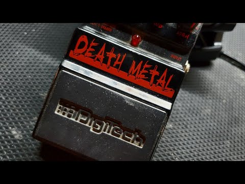 Review, Demo and Nostalgia Trip Digitech Death Metal Pedal