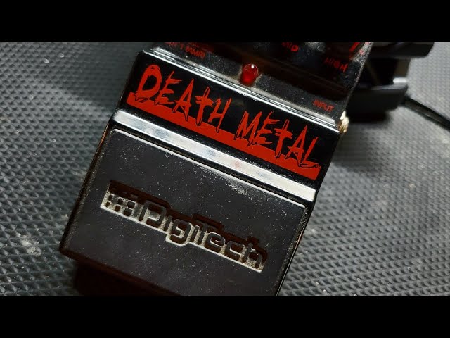 Review, Demo and Nostalgia Trip Digitech Death Metal Pedal