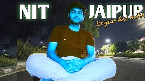 My 1st Year journey in 5 minutes 😎| NIT JAIPUR  | vibes are different| motivation +Fun