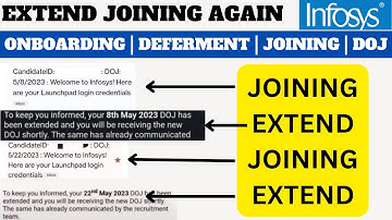 INFOSYS AGAIN DEFERMENT THE JOINING | EXTENDS THE DATE OF JOINING TILL FURTHER NOTICE | MUST WATCH