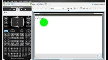 TI NSPIRE CX CAS: INGRESAR FORMULAS Y EVALUARLAS FACIL
