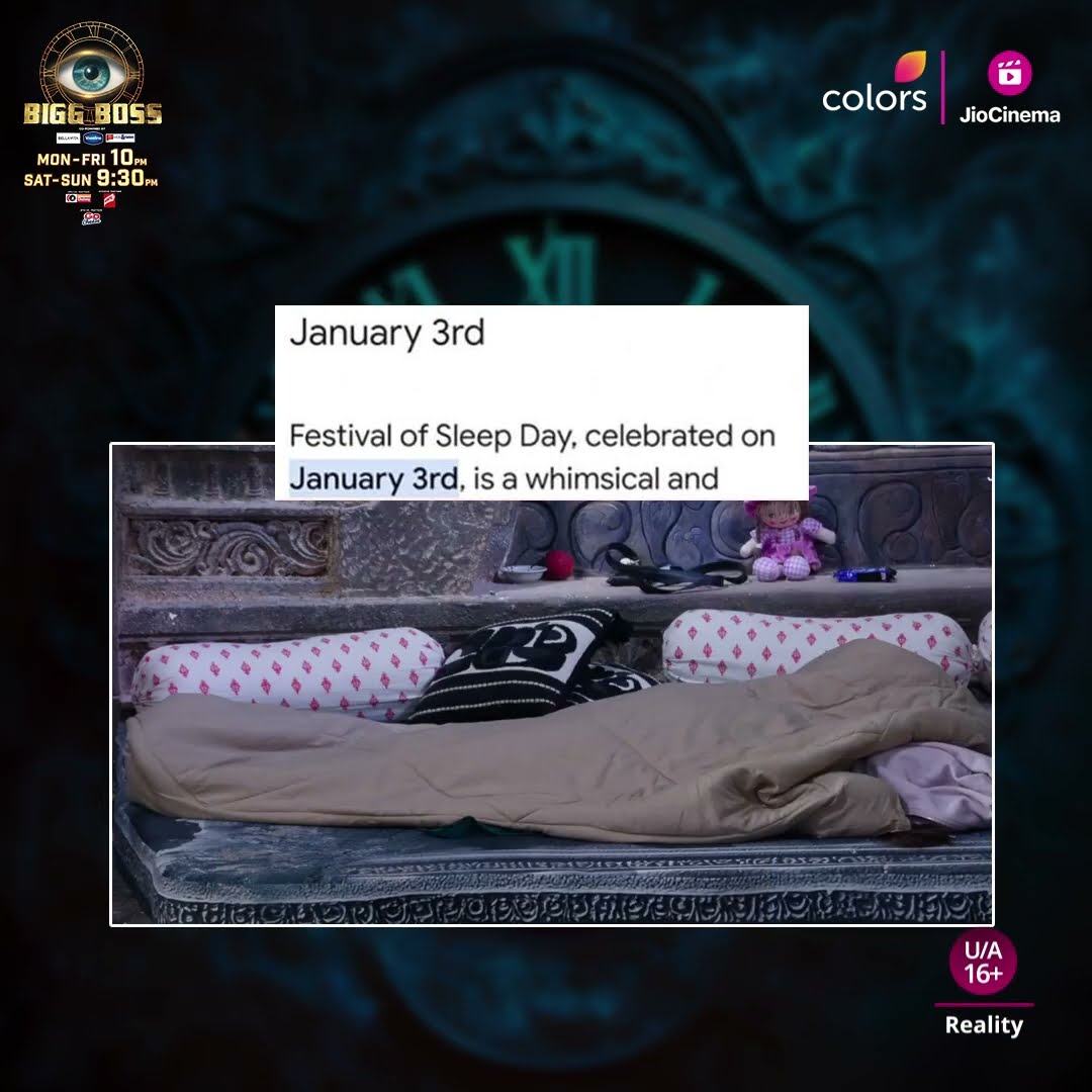 Festival Of Sleep Day | Bigg Boss 18