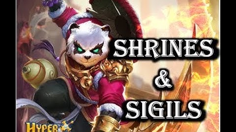 Hyper Heroes: Shrines/ Sigils/ Zeal Coins Information