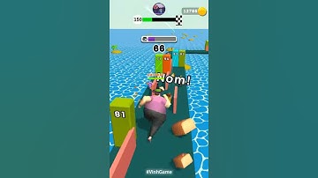 Fat Pusher Level 150 New Update Gameplay (iOS,Android) Walkthough #Shorts